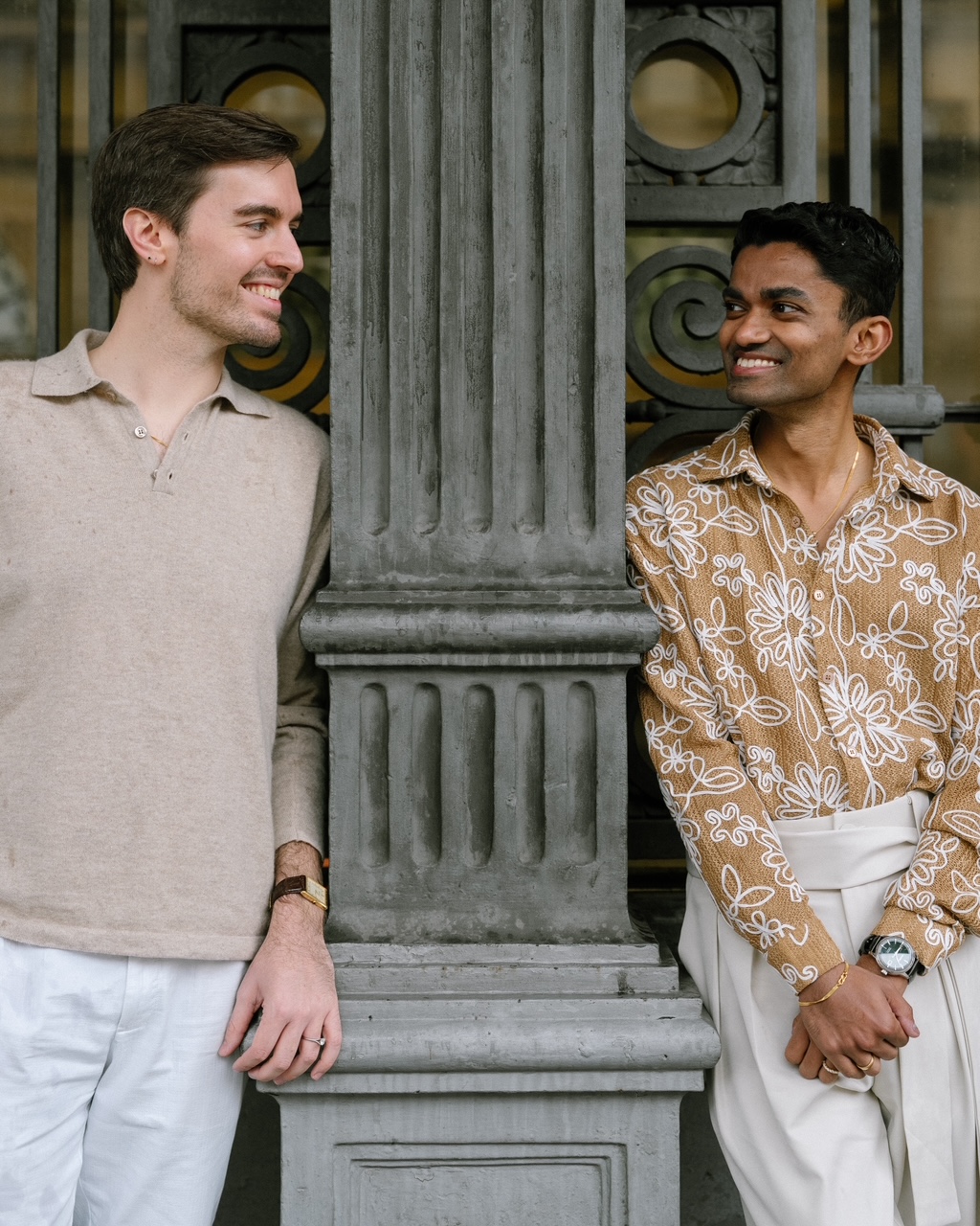 Robert and Satyam